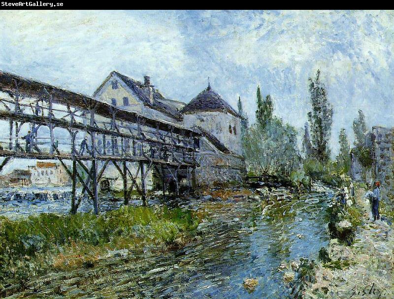 Alfred Sisley Provencher's Mill at Moret